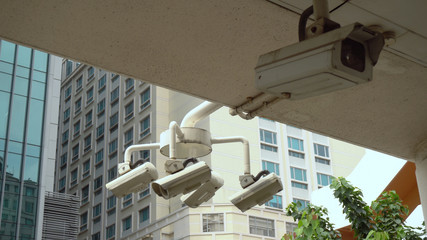 5 Surveillance CCTV Cameras in City