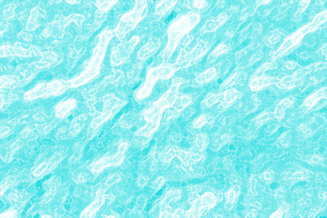 Detailed neon CG gradient abstract texture of popular in 2020 blue color Aqua Menthe - creative design background