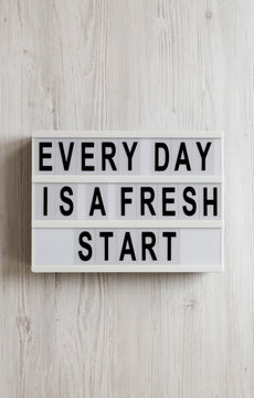 Every Day is a Fresh Start Graphic by paramajandesign · Creative Fabrica