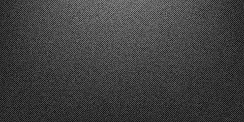 Fototapeta premium Realistic Black Jeans Texture for wide Horizontal Banner Design