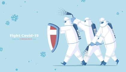 Environmental Disinfection concept