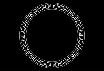 greca, meandro, cornice, decorazione, antica grecia