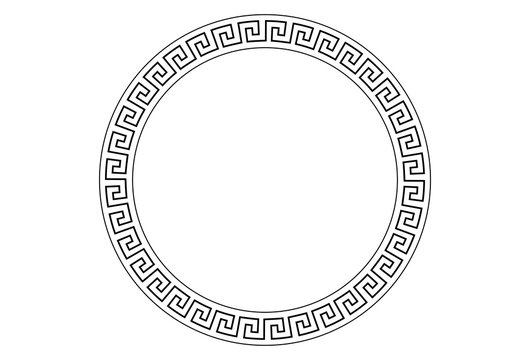 greca, meandro, cornice, decorazione, antica grecia