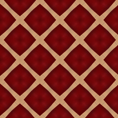 red and gold diamond pattern