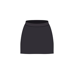 Skirt slip icon. Short skirt symbol modern, simple, vector, icon for website design, mobile app, ui. Vector Illustration