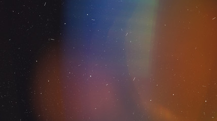 Fototapeta na wymiar Rainbow Lens Optical Flare Film Dust Overlay Effect Vintage Abstract Bokeh Light Leaks Photo Retro Camera Defocused Blur Reflection Bright Sunlights. Use Screen Overlay Mode for Photo Processing.