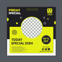 SOCIAL MEDIA BANNER OR POST FOR FOOD SALE