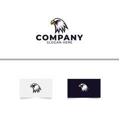 Eagle Esport Logo Design Vector Template