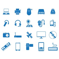 set of computer equipment