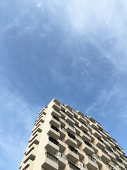 high rise building