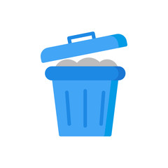 recycle bins flat icon