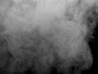 smoke white group on dark background
