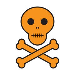 skull with crossed bones