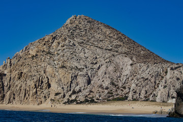 blue sky over the sea