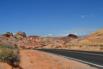 Wüstenstraße - Roadtrip - Valley of Fire - USA
