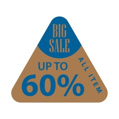 big sale label
