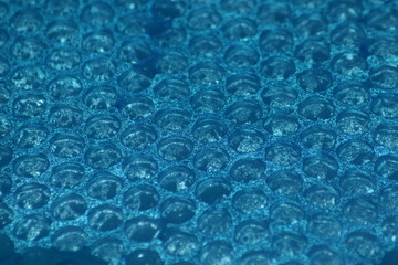 Blaue Blasen