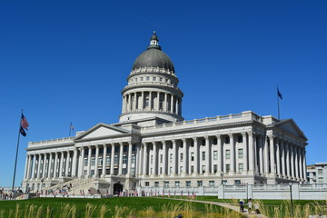 Fototapeta na wymiar Capitol Salt Lake City - USA - Utah