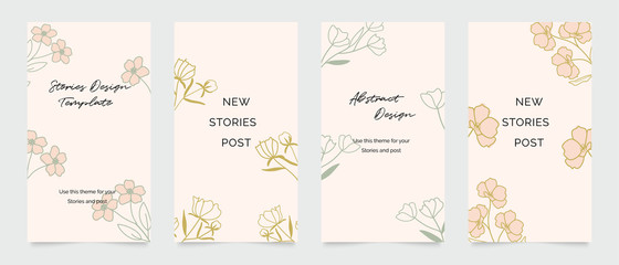 Design backgrounds for social media post and stories. Photo frame template for shop , fashion, blog, web ads. Trendy Memphis design cover. Abstract shape with minimal design. Vector  illustration.