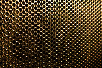 Amplifier mesh closeup shot texture background
