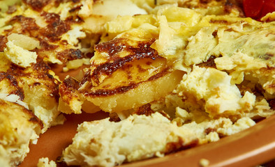 Salt cod tortilla