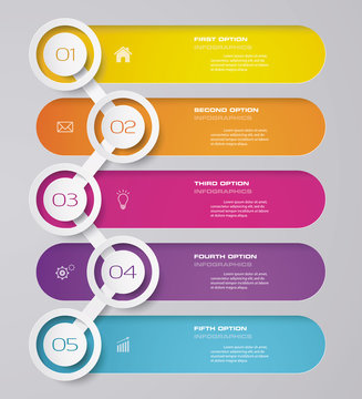 teps simple&editable process chart infographics element. EPS 10.	