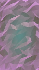 Abstract triangle geometrical violet background. Geometric origami style with gradient. 3D illustration