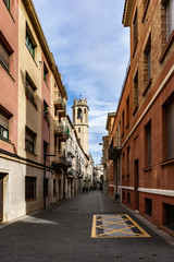 Iglesia de la Trinitat church in Vilafranca del Penedes, Catalonia, Spain