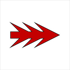 arrow icon. illustration for web and mobile design.