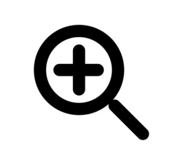 Fototapeta premium vector illustration of a magnifying glass