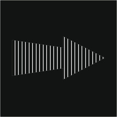 arrow icon. illustration for web and mobile design.