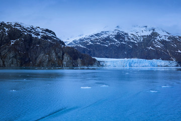 Plakat Glacier Bay National Park, Alaska, USA, World Natural Heritage