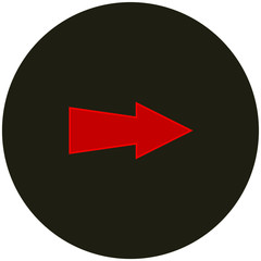 arrow icon. illustration for web and mobile design.