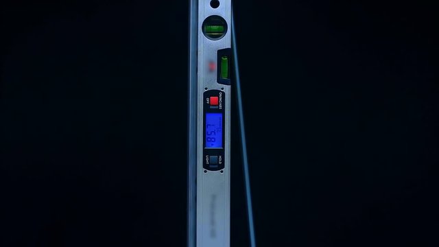 The modern device, which is very necessary in construction and repair - digital magnetic goniometer and level - measuring the angle of an inclined surface and horizontal of surface