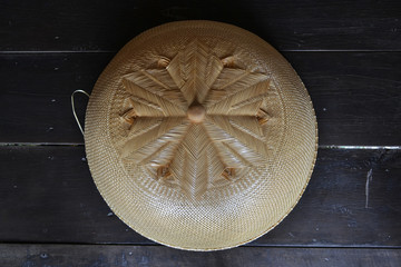 Dish cover with rattan, Rattan cover for keeping food away from flies.