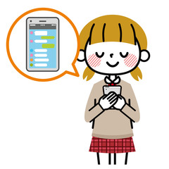 sns　学生　女の子
