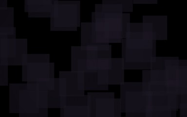 Black abstract background. Backdrop with grey squares. 3D illustration