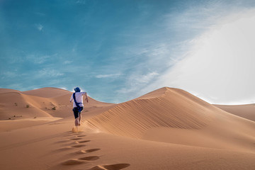 Fototapeta na wymiar Morocco Sahara Desert 