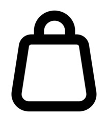 Shopping bag icon