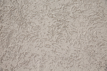 gray perforated cement wall loose