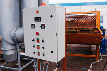 factory for the production of briquettes and its equipment