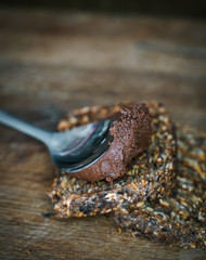 hazelnut spread toast 