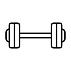 dumbbell icon design vector template