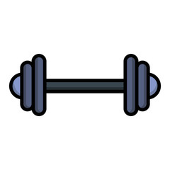 dumbbell icon design vector template
