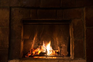 fireplace