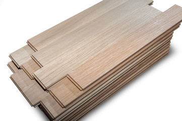 parquet board from an oak