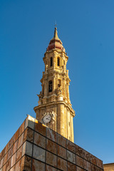 Salvador de Zaragoza Cathedral in Zaragoza, Spain.