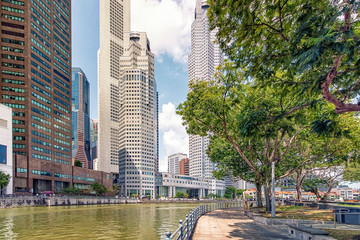 Singapore city in daytime