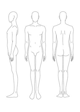 Sketch Standing Person Image  Photo Free Trial  Bigstock