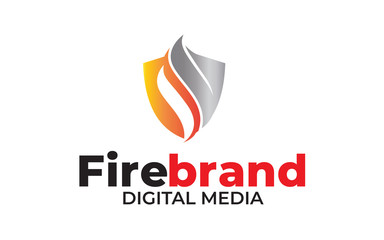 Fototapeta na wymiar Creative of fire flame brand logo design